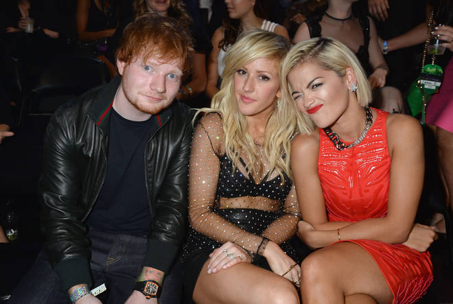 Ed Sheeran and Ellie Goulding reportedly got close at the 2013 VMAs