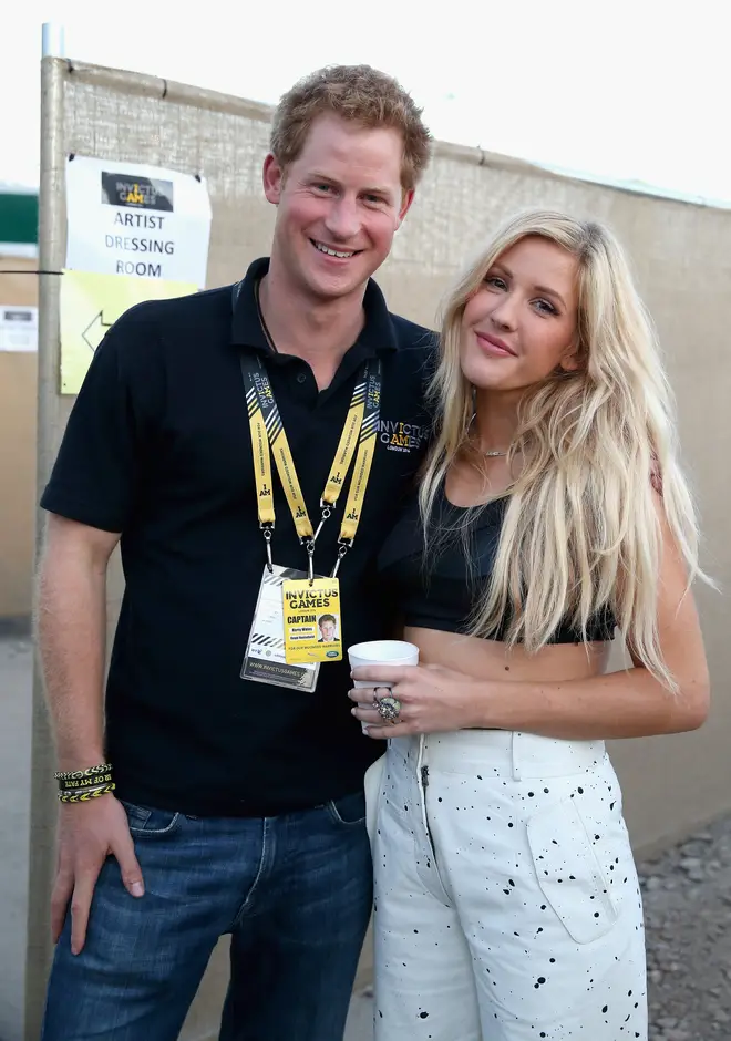 There were rumours that Ellie Goulding and Prince Harry got close in 2014