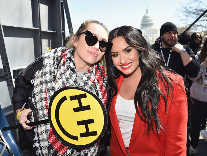 Miley Cyrus and Demi Lovato hosted an Instagram Live to share their life experiences
