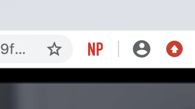 The button will stay in the top right hand corner of your screen, and when you select a show on Netflix, it will light up red.