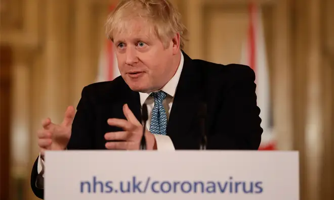 Boris Johnson made the comments during a conference.