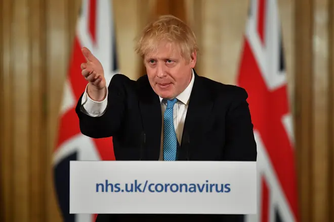 British Prime Minister Gives Daily Address To The Nation On Coronavirus