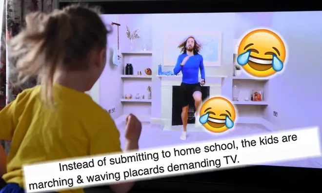 People share hilarious home schooling stories amid school shutdown