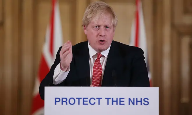 Boris Johnson announced a UK lockdown