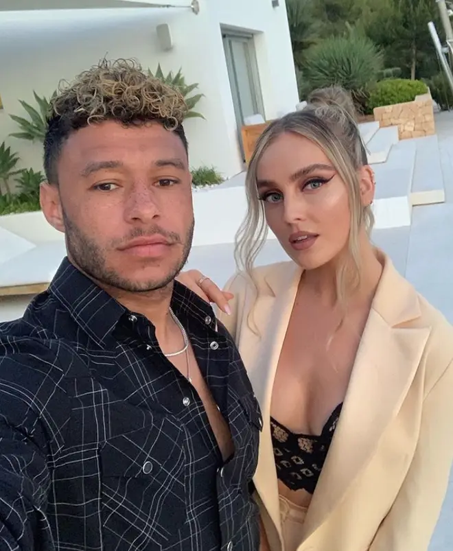 Perrie Edwards and Alex Oxlade-Chamberlain have been keeping each other entertained during lockdown