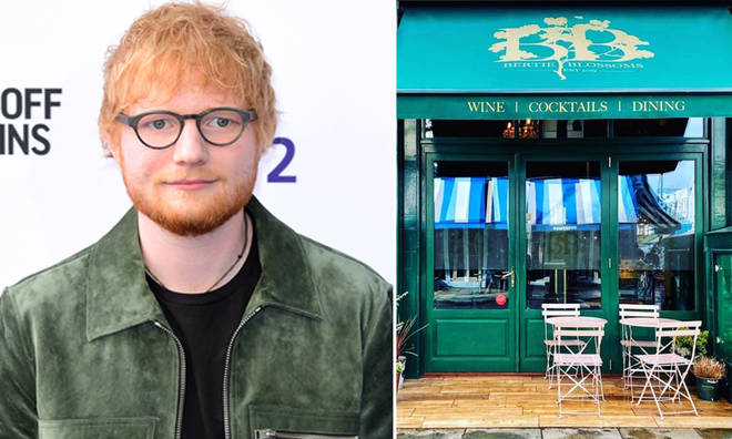 Ed Sheeran opened Bertie Blossoms in 2019.