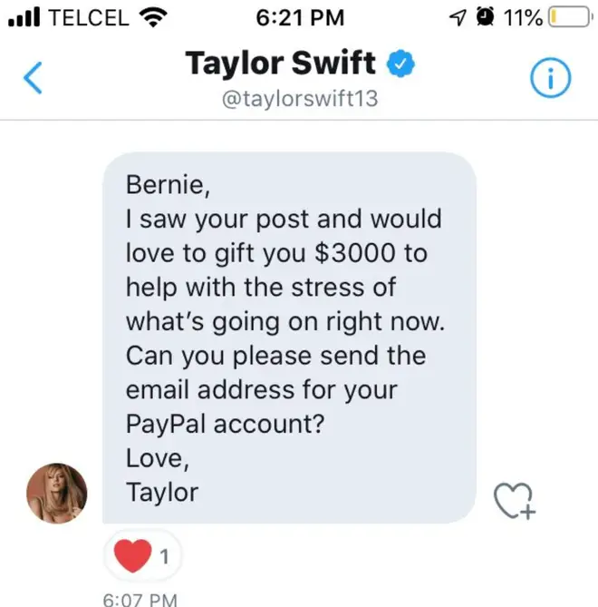 Taylor Swift has been sending money to fans affected by coronavirus and the government shutdowns