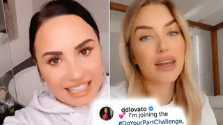 Demi Lovato is the latest star to join the trend