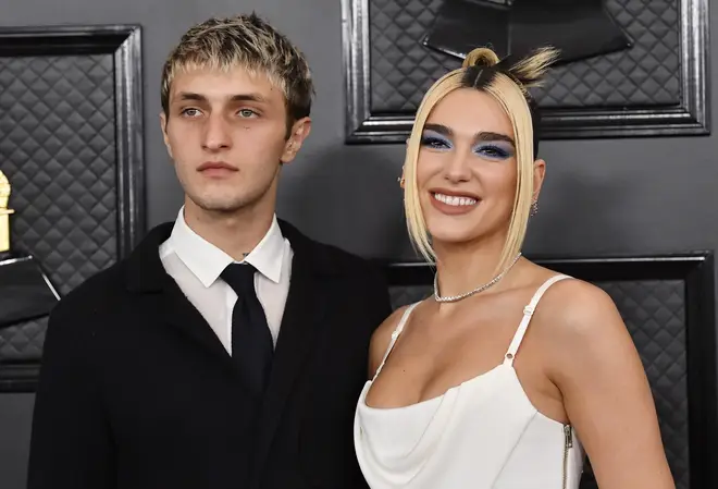 Dua Lipa is in a relationship with Anwar Hadid