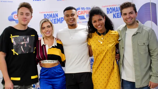 Megan and Wes on Capital Breakfast with Roman Kemp