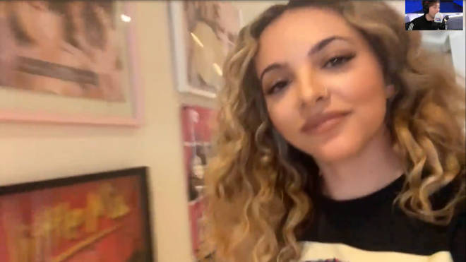 Jade Thirlwall showed off the plaques on her wall