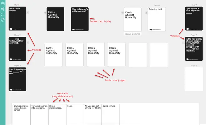 How to play Cards Against Humanity online for free