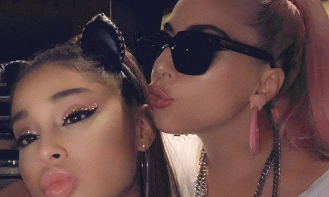 Ariana and Gaga have been hanging out together. But have they been working on a collab?!