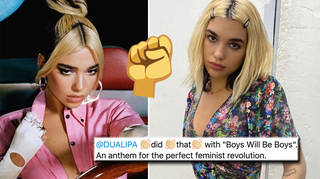 Dua has been praised over the 'feminist anthem'.