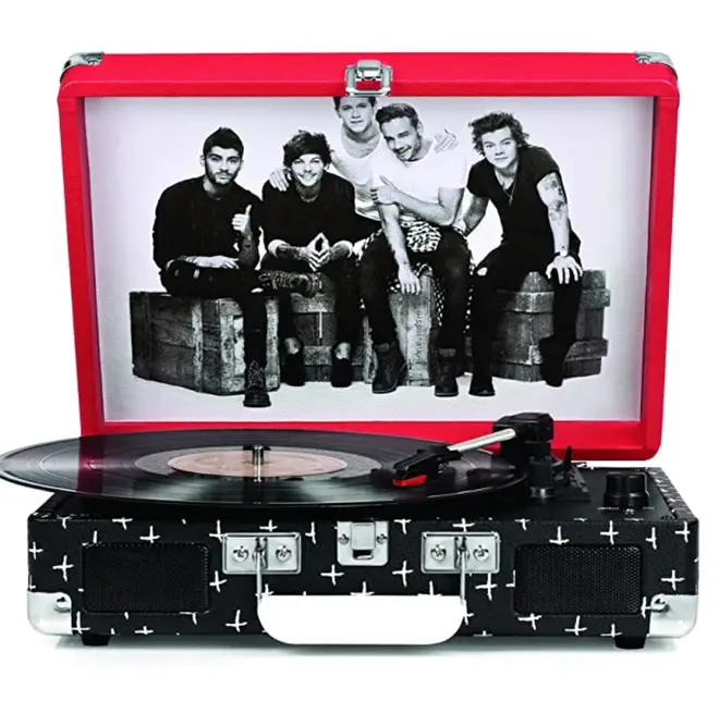 The record player is currently only available from places like Amazon and eBay