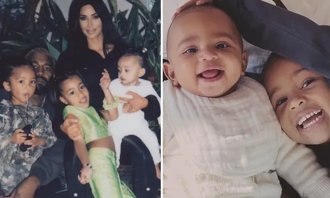 Kim Kardashian and Kanye West have four adorable kids together with totally unique names