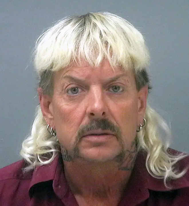 Joe Exotic's mugshot taken in January 2019