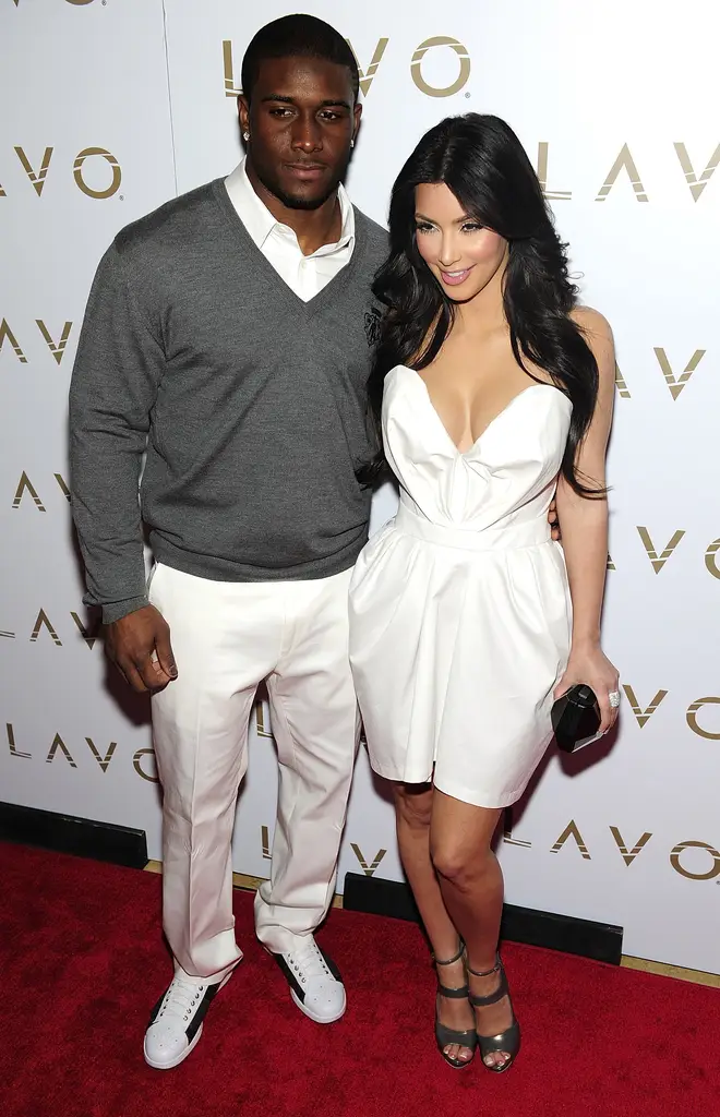 Kim Kardashian and Reggie Bush