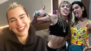 Dua Lipa confirms Miley Cyrus collaboration but they might never release it