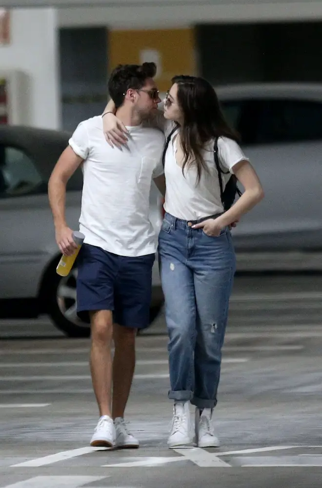 Niall Horan And Girlfriend Hailee Steinfeld Share A Kiss As They Shop In LA
