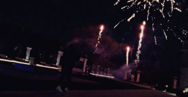 He set fireworks off in the 'Toosie Slide' video