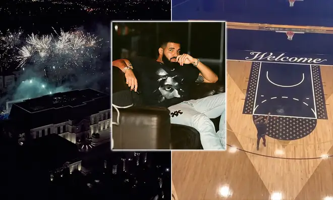 Drake moved into his mansion in 2019