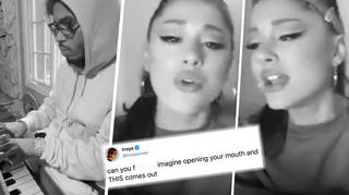 Celebs react to Ariana Grande's incredible rendition of 'My Everything'