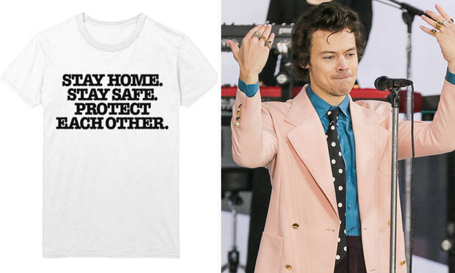 Harry Styles releases merch to raise money for COVID-19