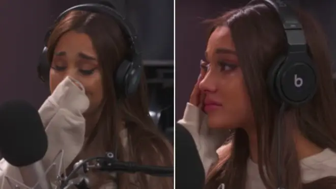 Ariana Grande Breaks Down Talking About The Manchester Terror Attack
