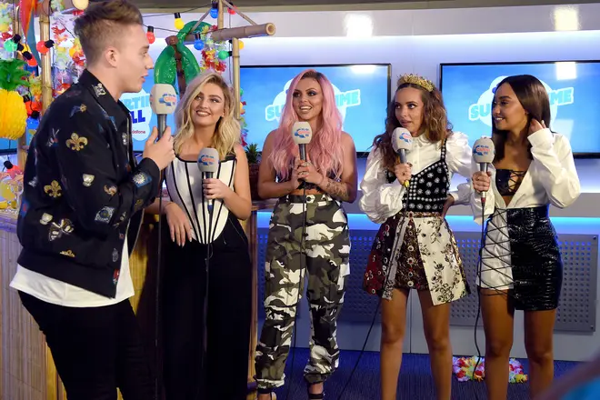 Little Mix joined Capital Breakfast with Roman Kemp