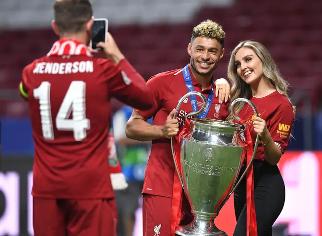 Perrie Edwards is dating footballer Alex Oxlade-Chamberlain