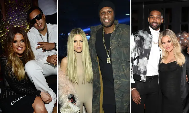 Who has Khloe Kardashian dated before Tristan Thompson?