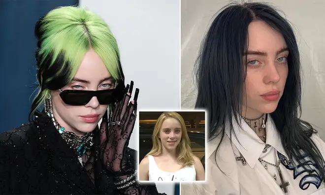 Billie Eilish has dyed her hair various colours over the years