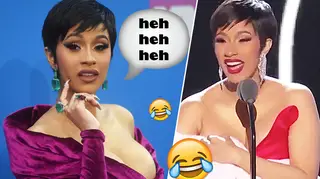 Cardi B Trolled The VMA's With A Fake Baby