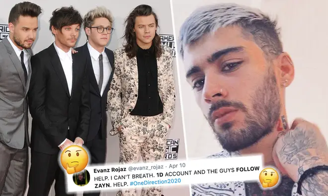 Debunking the rumours 1D and Zayn exchanged Twitter follows
