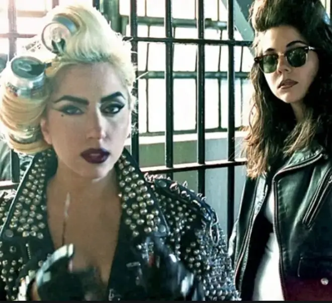 Lady Gaga's sister has starred in two of her music videos.