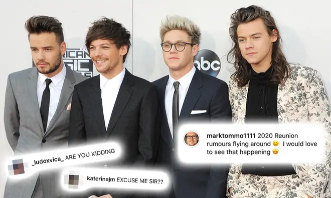 One Direction have been hit with reunion rumours