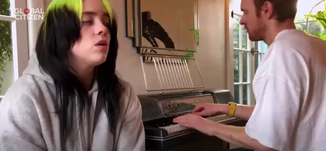 Billie Eilish and her brother Finneas performed 'Sunny'