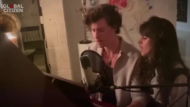 Shawn Mendes and Camila Cabello sang 'What a Wonderful World'