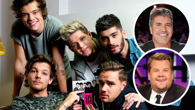 Simon Cowell and James Corden 'battling' to host One Direction reunion