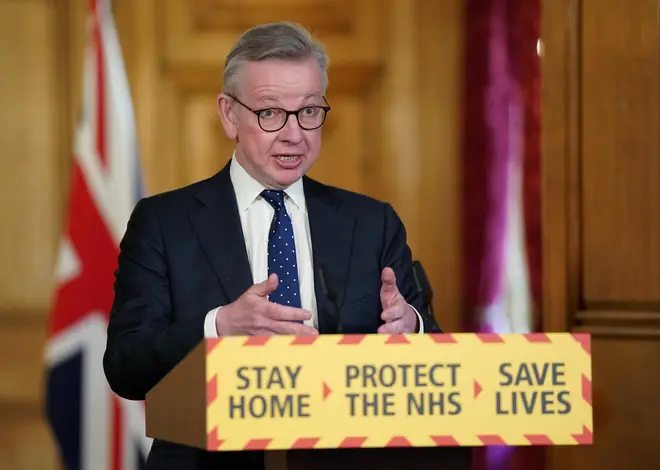 Michael Gove said pubs would be among the last to reopen