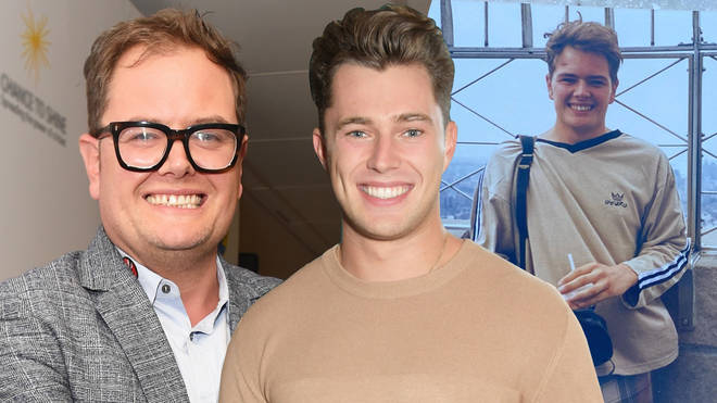Alan Carr resembles Curtis Pritchard in 'hot' throwback photo