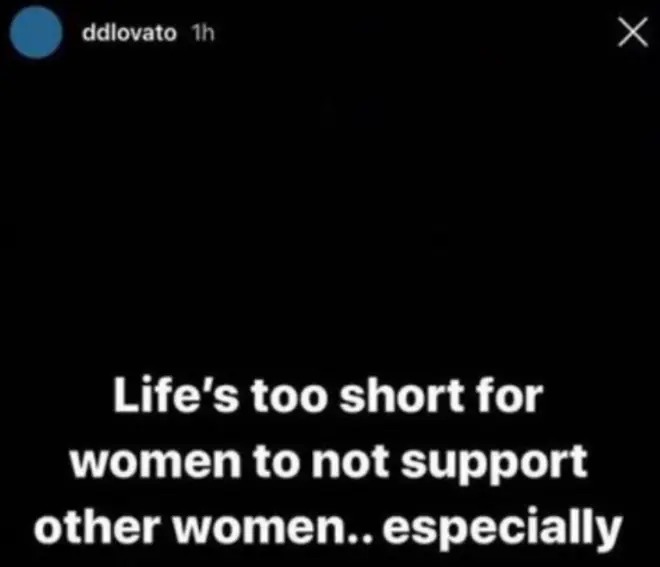 Demi Lovato accused of being a hypocrite posting about women supporting each other amid Selena Gomez feud.