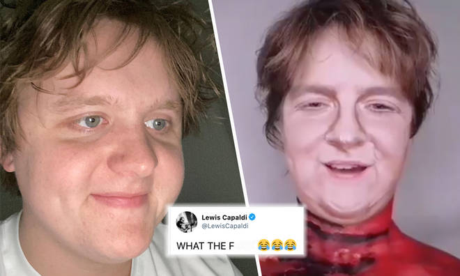 Make-up transforms girl into Lewis Capaldi and the singer can't believe it