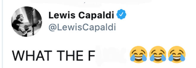 Lewis Capaldi's hilarious reaction to make-up artists becoming his clone