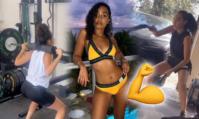 Little Mix's Leigh-Anne Pinnock has vowed to get fit