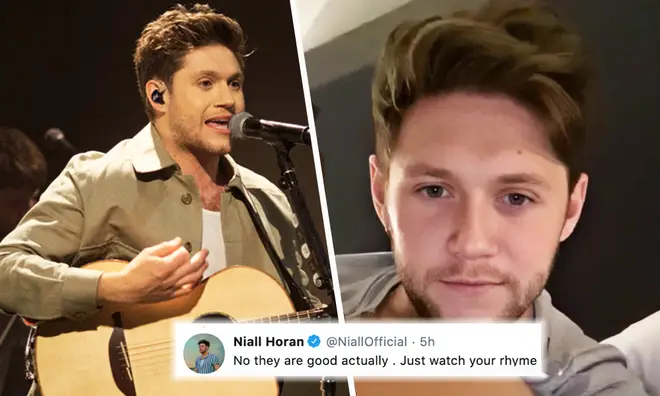 Niall Horan helps song writing fan out on Twitter