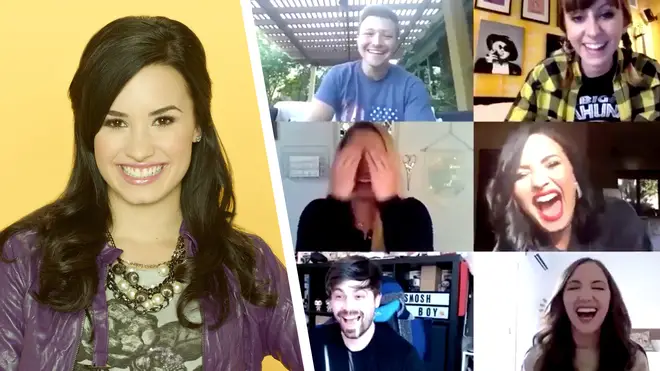 Demi Lovato jokes about time in rehab during Sonny with a Chance reunion