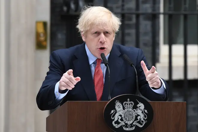 Boris Johnson says we're making progress in beating COVID-19