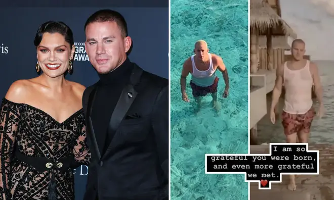 Jessie J wished Channing Tatum a Happy Birthday